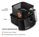 Fritadeira AirFryer Sem Óleo 4 Litros  Mondial 1500W AFN-40-BFT
