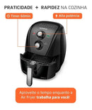 Fritadeira AirFryer Sem Óleo 4 Litros  Mondial 1500W AFN-40-BFT